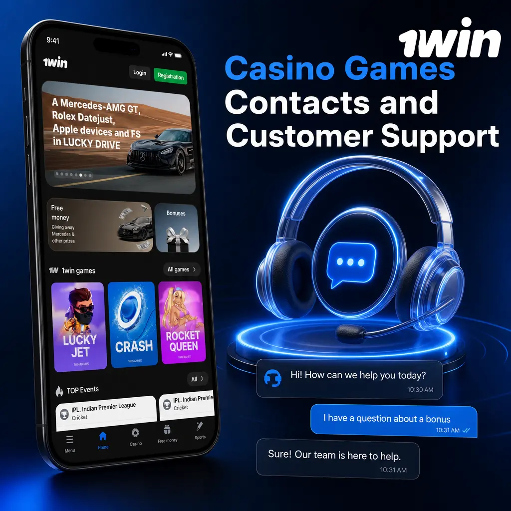 24/7 customer support for casino games via live chat, email, Telegram, and social media for fast help with accounts and payments.
