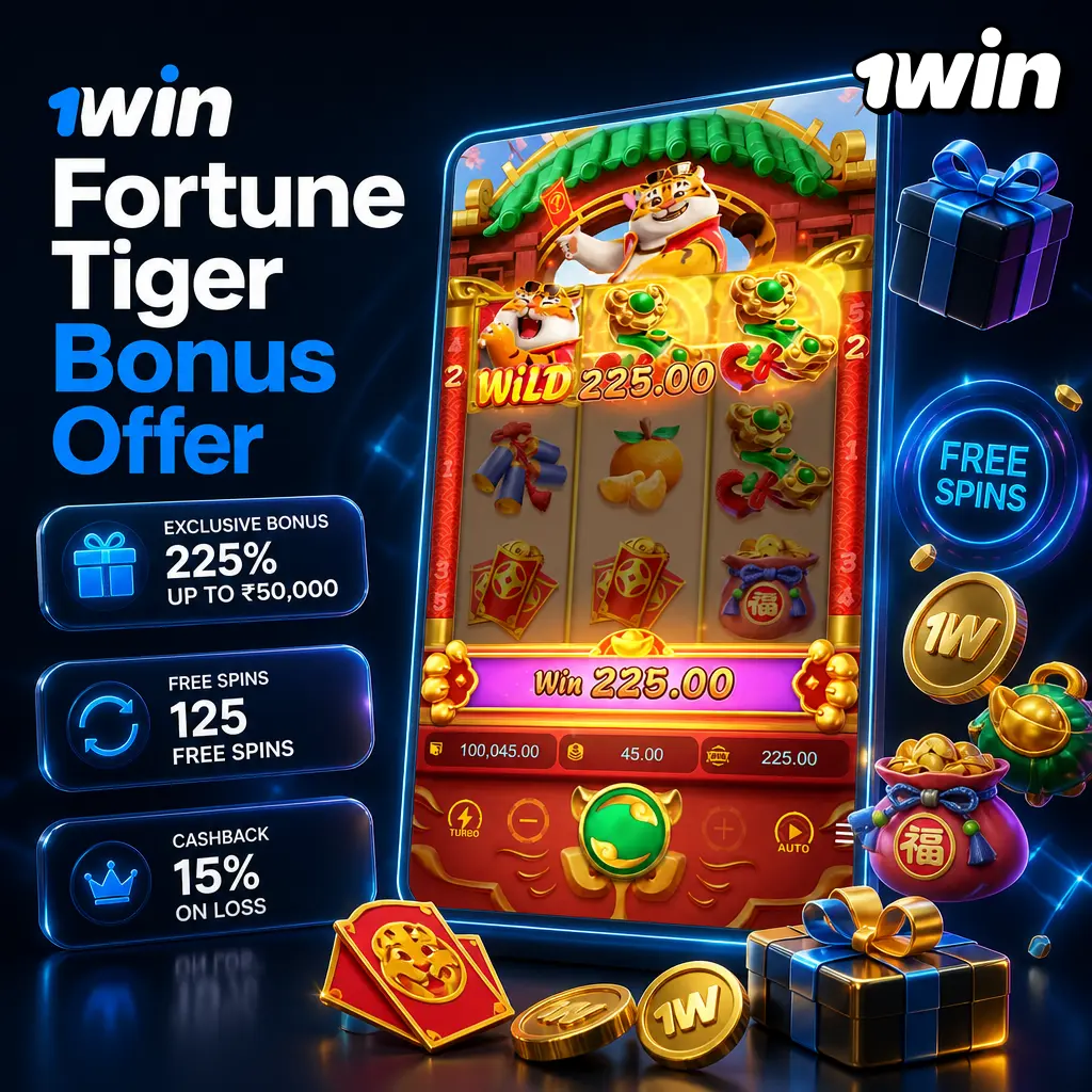1win Fortune Tiger bonus: up to 600% deposit match, 500 free spins, first deposit USD 10 minimum, 30-day wagering window.