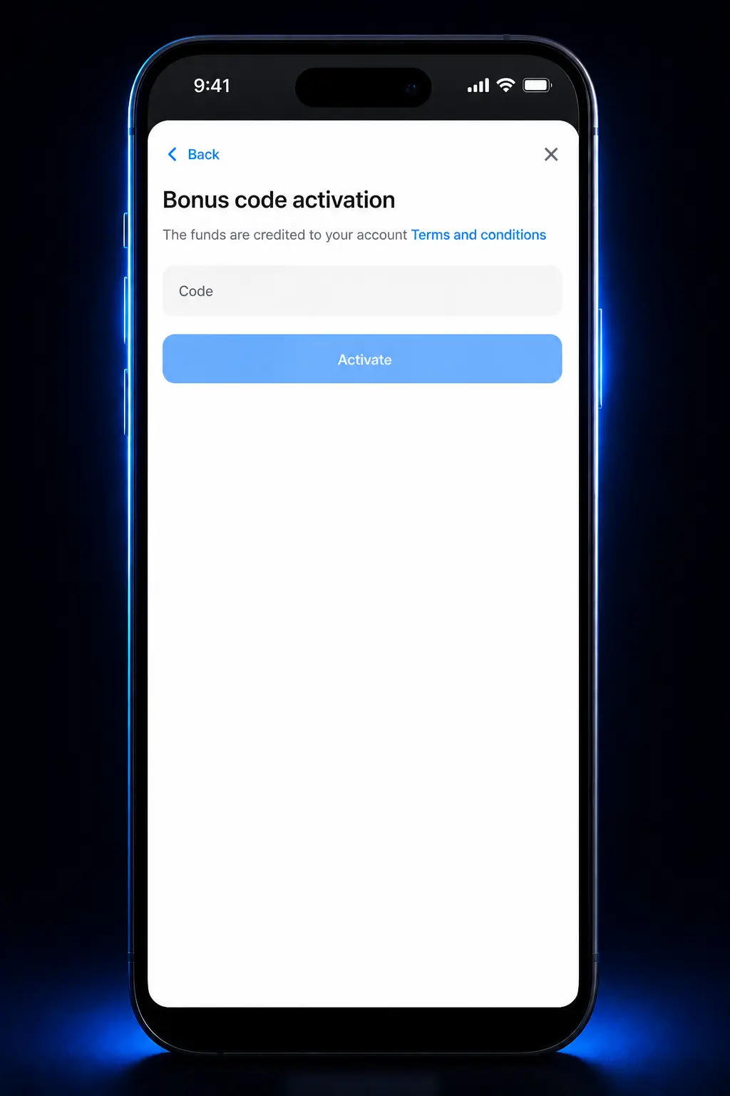 Step-by-step guide showing how to activate and use 1win bonuses on the mobile app