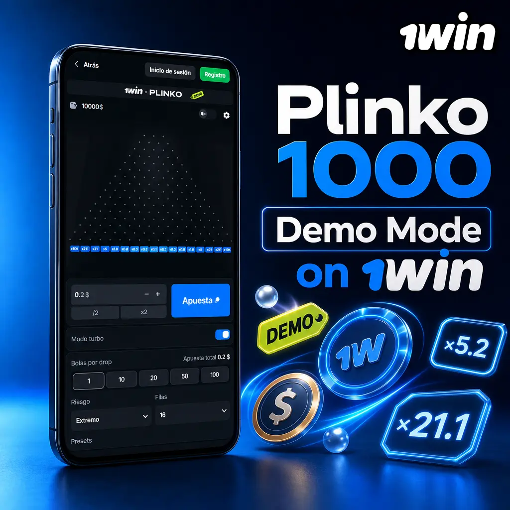 Plinko 1000 demo mode on 1win – play free with virtual credits before betting real funds